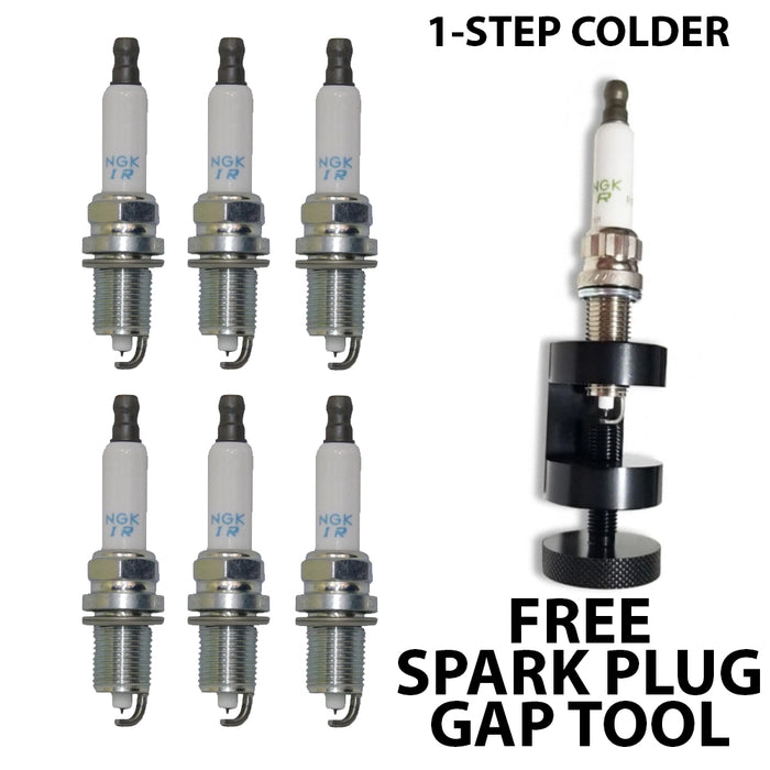 N54 1-Step Colder Spark Plugs + FREE Spark Plug Gapping Tool