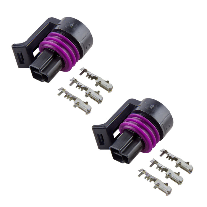 2x 3 Pin Connector for LS1 LT1 TPS - Coolant Sensor - & More