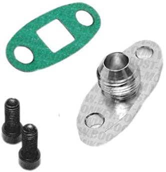 Turbo Oil Drain Outlet Flange Adapter -10AN Fitting