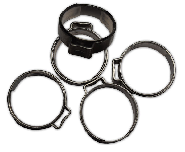-AN Push Lock Hose Clamps (5 pack)